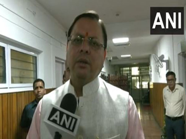 Uttarakhand Chief Minister Pushkar Singh Dhami (Photo/ANI)