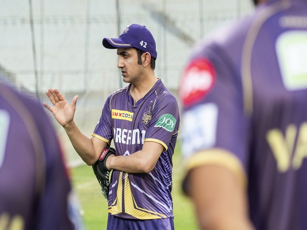 Kolkata Knight Riders mentor Gautam Gambhir. (Picture: Gautam Gambhir/X)