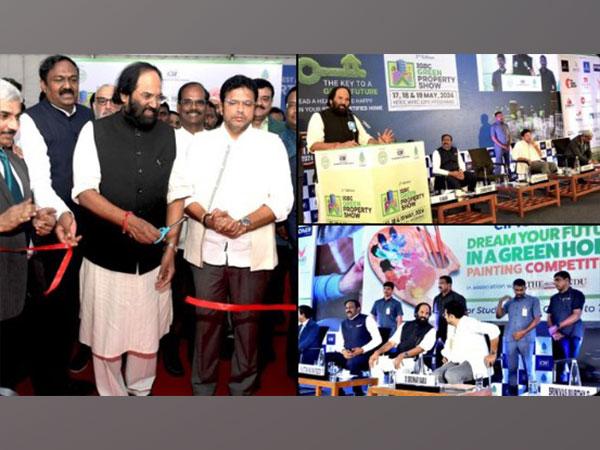 Telangana Minister Uttam Kumar Reddy at IGBC Green Property Show 2024 in Hyderabad (Image: X/@UttamINC)