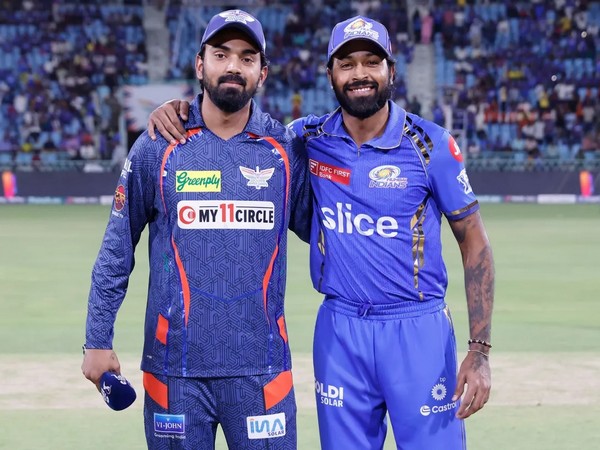 KL Rahul and Hardik Pandya at toss. (Picture: IPL)