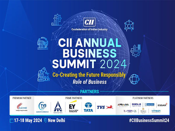 CII Annual Business Summit 2024 logo (Photo source: @FollowCII/X)