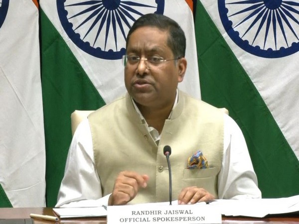 Ministry of External Affairs official spokesperson Randhir Jaiswal (Photo/ANI)