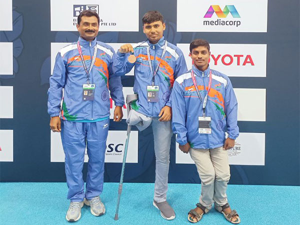 Para Swimmer Binit Roy  (Photo: Manik Saha/X)