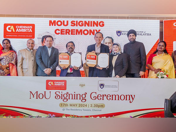 Chennais Amirta International Aviation College Signs MOU With University College of Aviation (UniCAM), Malaysia to Offer Study Abroad Program