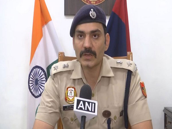 Devesh Kumar Mahla, DCP, New Delhi (Photo/ANI)