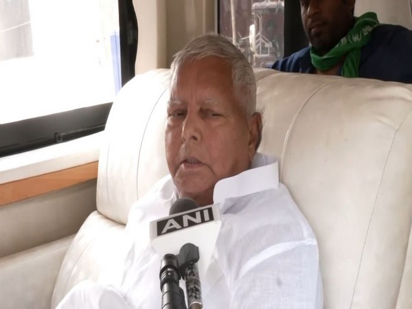 Former Bihar CM and RJD supremo Lalu Prasad Yadav (Photo/ANI)