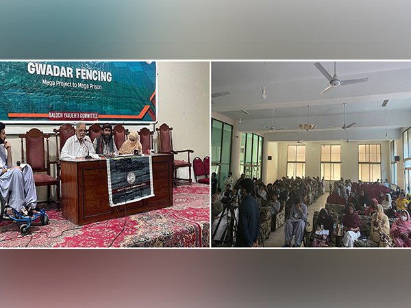 Baloch Yakjehti Committee holds conference on Gwadar fencing(Image Credit: @BalochYakjehtiC)