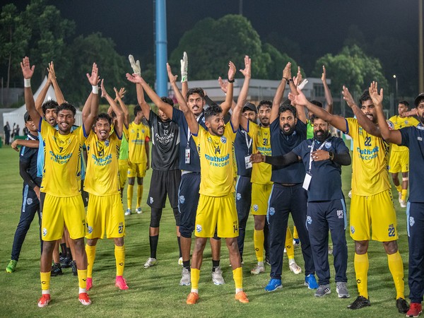 Muthoot FA celebrating after finishing third in Reliance Foundation Development League (Image: RFDL media) 