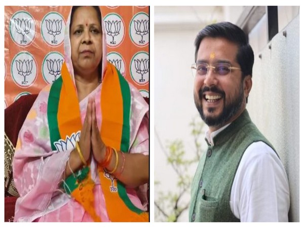 BJP's Rajrani Rawat and Congress' Tanuj Punia (@rajranirawat/@tanujpuniaINC)