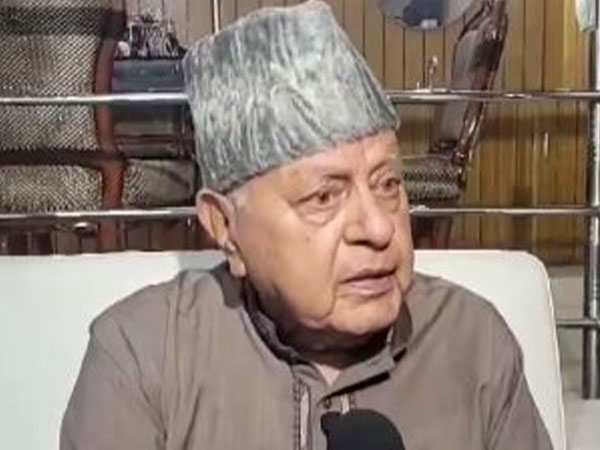 JKNC Chief Farooq Abdullah (Image/ANI)