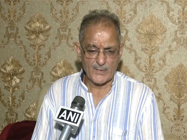 BJP leader Kavinder Gupta (Photo/ANI)