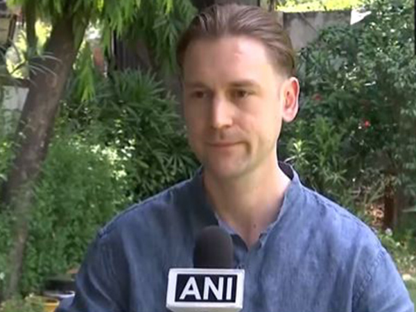 Sam Stevenson, Assistant Editor of UK-based newspaper Daily Express (Photo/ANI)