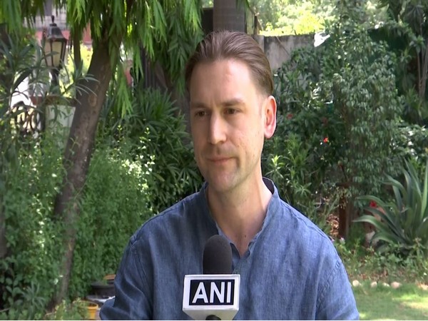 Sam Stevenson, Assistant Editor of the UK-based newspaper Daily Express (Photo/ANI)
