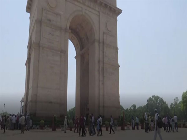Visuals from India Gate. (Photo/ANI)