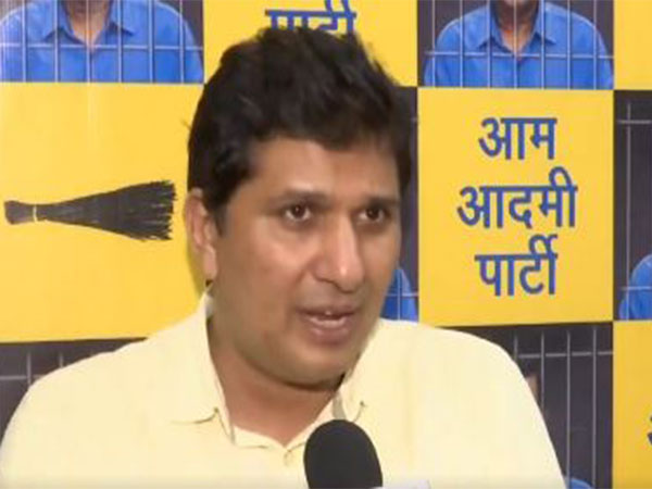 AAP leader Saurabh Bharadwaj. (Photo/ANI)