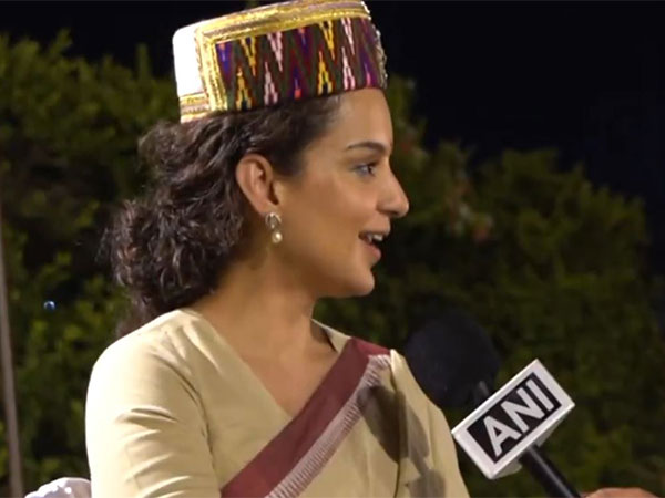 BJP Candidate Kangana Ranaut from Mandi (Image/ANI) 