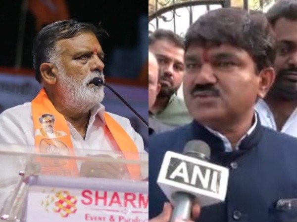 Rajabhau (Parag) Prakash Vaje and Godse Hemant Tukaram. (Photo/ANI/X)