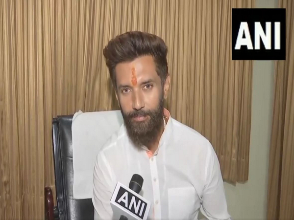 LJP (Ram Vilas) chief Chirag Paswan (Photo/ANI)