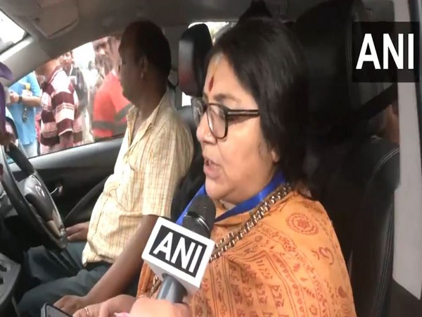 BJP MP and candidate from Hooghly, Locket Chatterjee (Photo/ANI)