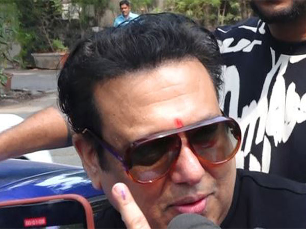 Actor-politician Govinda (Image source: ANI)