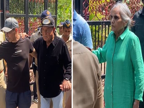 Salman Khan's parents (Image source:ANI)