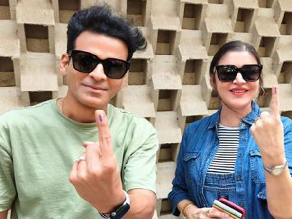 Actor Manoj Bajpayee and his wife Shabana (Image source: Instagram)