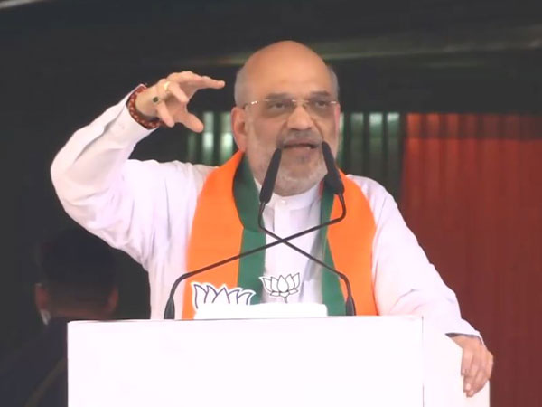 Union Home Minister Amit Shah at Karnal (Photo/ANI)