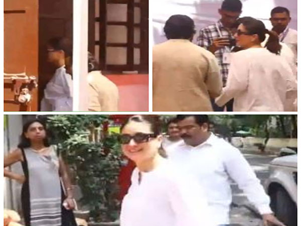Actors Saif Ali Khan and Kareena Kapoor Khan (Image source: ANI)