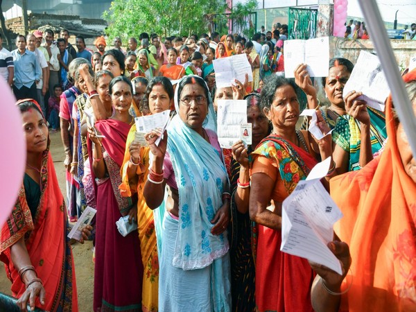 People standing in a queue to vote in the fifth phase of Lok Sabha elections  (Photo/ANI)