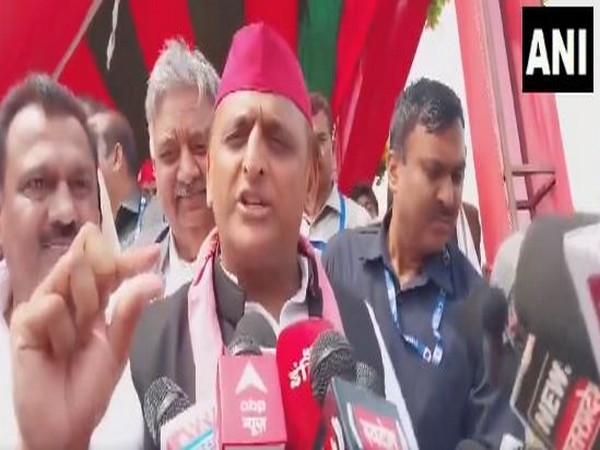 Samajwadi Party chief and candidate from Kannauj Lok Sabha seat, Akhilesh Yadav (Photo/ANI)