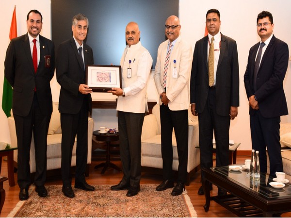 Chile's Ambassador to India Juan Angula and Police Attache PDI (Policia De Investigaciones De Chile), Rafael Andres Tellez Benucci visit CBI headquarters (Image Credit: CBI)