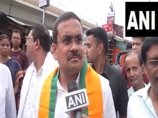 BJP candidate Anirban Ganguly (Photo/ANI)