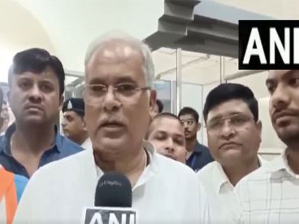 Former Chhattisgarh Chief Minister Bhupesh Baghel (Image/ANI)