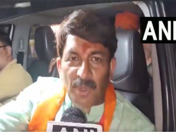 BJP candidate Manoj Tiwari (Photo/ANI)
