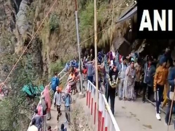 Visuals from the Yamunotri and Gangotri route (Image/ANI) 