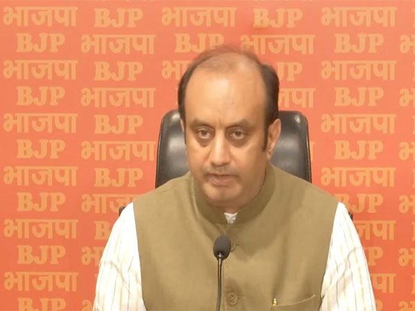 BJP MP Sudhanshu Trivedi (Photo/ANI)