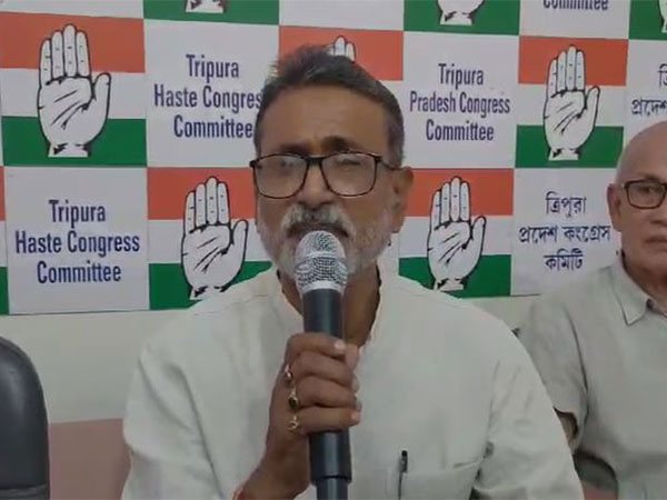 Tripura Congress President Ashish Kumar Saha. (Photo/ANI)