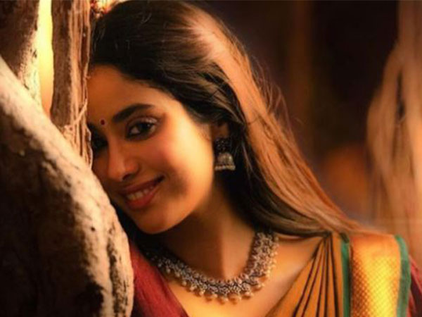 Janhvi Kapoor's first look as 'Thangam' in 'Devara: Part 1' (Image source: Instagram)