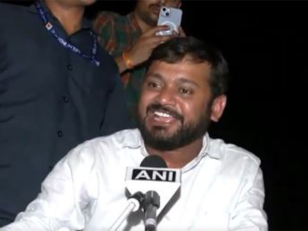 Congress candidate Kanhaiya Kumar. (Photo/ANI)