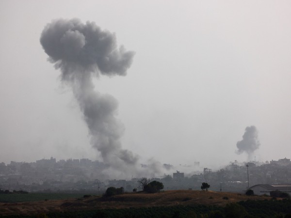 Smoke rises from an explosion in Gaza (File Photo/Reuters)