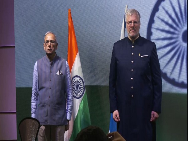 Foreign Secretary Vinay Kwatra (left) and Israeli Ambassador to India, Naor Gilon (Photo/ANI)