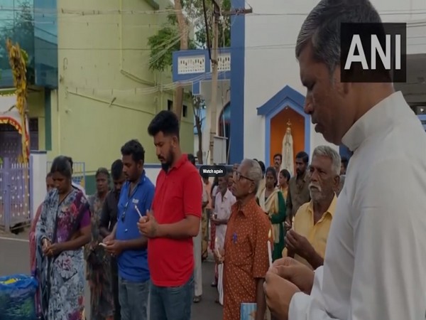 People paying tribute to persons killed in the protest (Image/ANI) 
