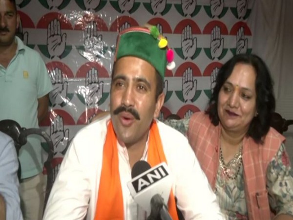 Congress leader and candidate from Mandi, Vikramaditya Singh (Photo/ANI)