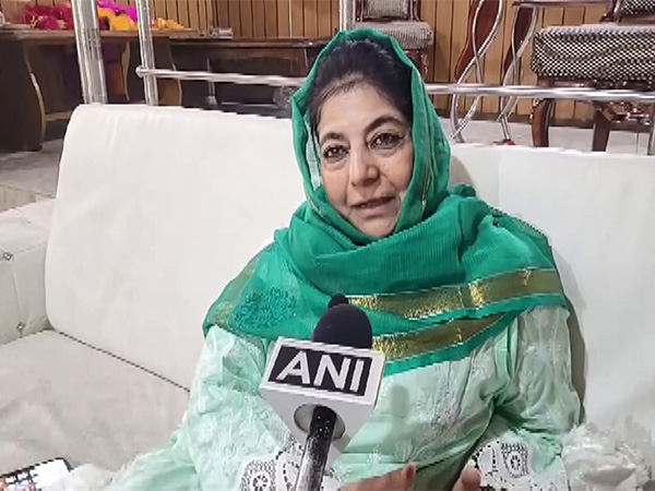 PDP chief Mehbooba Mufti. (Photo/ANI)