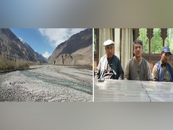 Locals in Gilgit Baltistan flag concern over water crisis  (Photo/ANI)