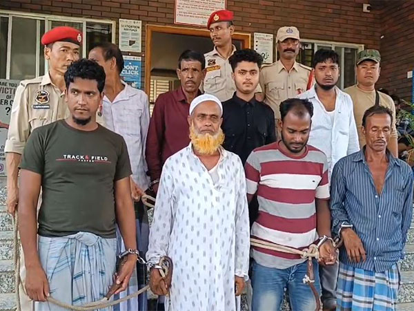 Assam police arrested eight peopel in connesction wiyh child marriage (Photo/ANI)
