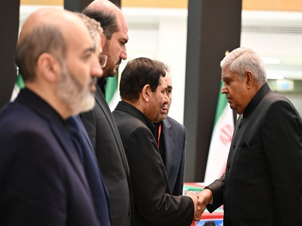 Vice President Jagdeep Dhankhar meets Iran's acting President Mohammad Mokhber in Tehran. (Photo: X//MEA) 