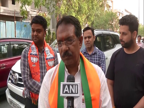 BJP candidate Harsh Malhotra. (Photo/ANI)