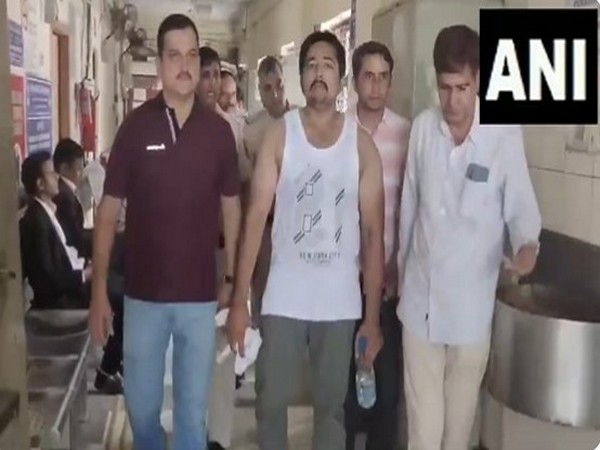 Delhi Police produce Ankit Goyal before Tis Hazari court on Wednesday (Photo/ANI)