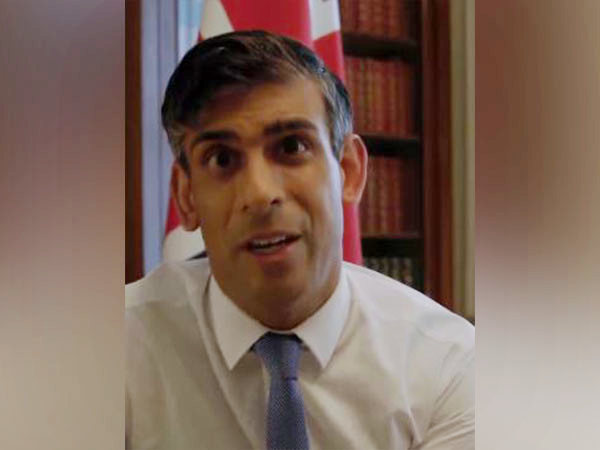 UK PM Rishi Sunak (Screengrab of video posted by Rishi Sunak on X)